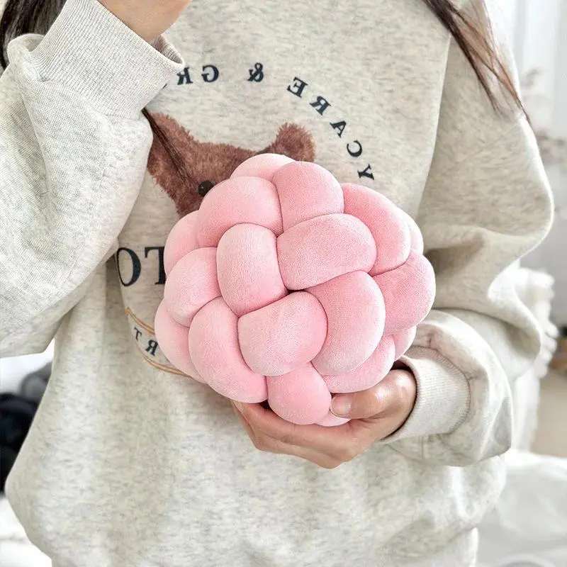 Creative Plush Cushion – Elastic Floral Pillow for Kids – Lightweight & Washable – Ideal for Bedroom Playroom Car Ornament