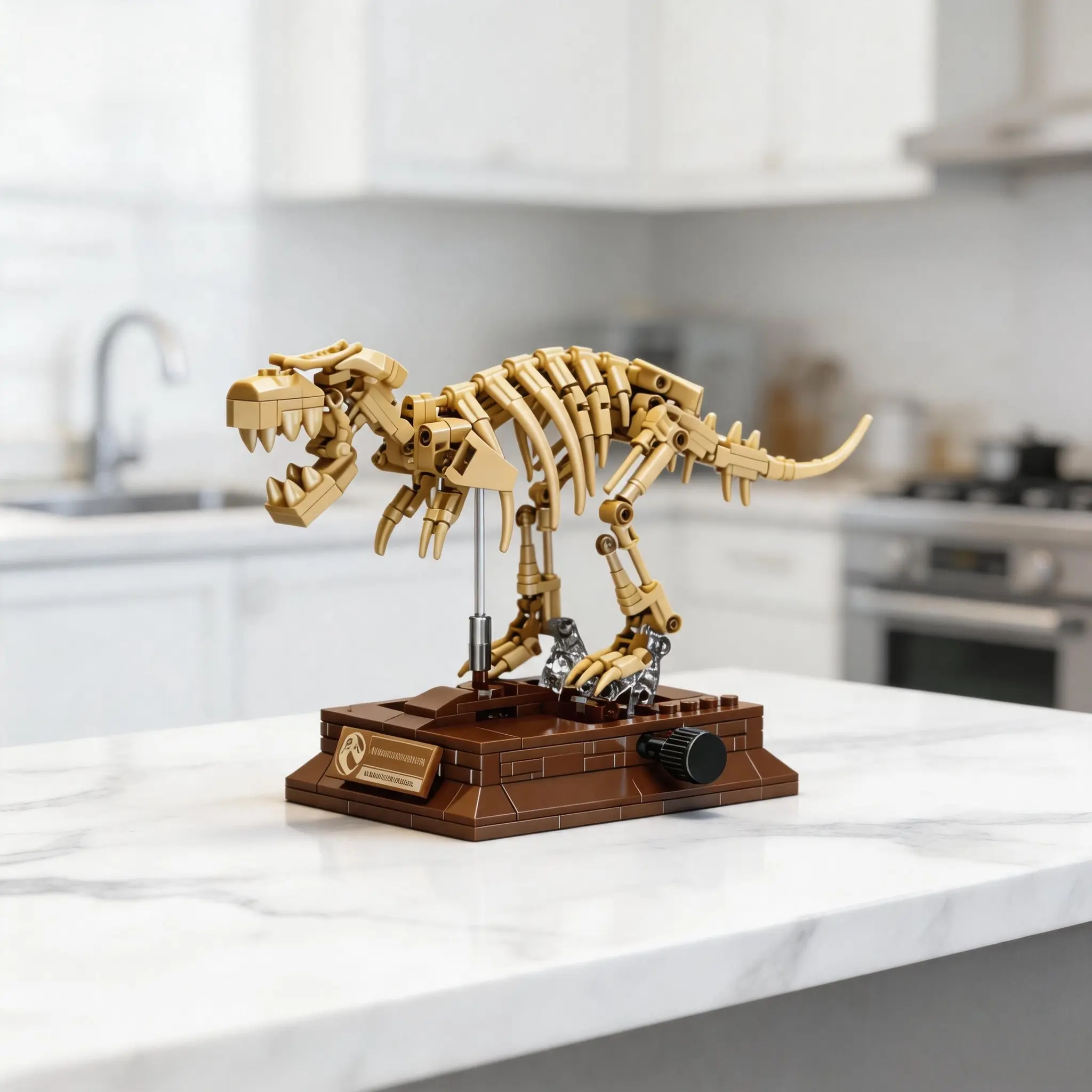 Dinosaur Theme Building Set, 3D Puzzle Toy Models, Jurassic Dinosaur Models, Includes T-Rex, Triceratops, Spinosaurus, Brachiosaurus, Perfect for Beginners, Gift Idea