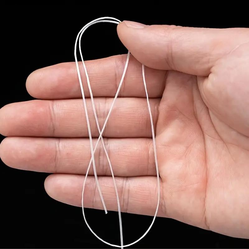 6 Rolls Elastic String for Jewelry Making, DIY Craft Supplies, Stretchy Cord for Bracelets & Accessories, Durable Material for Creative Projects