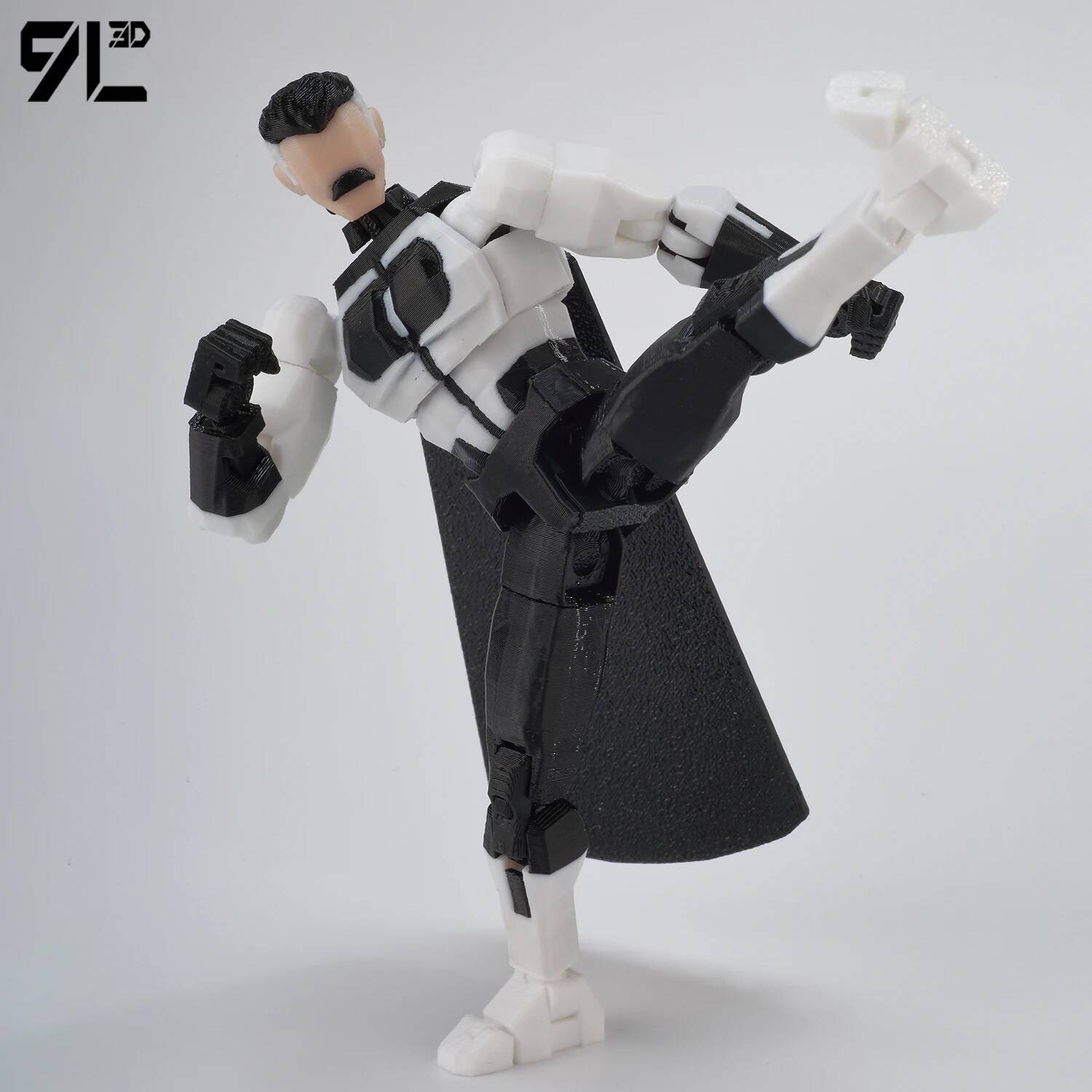 9L 3D Dummy13 Lucky13 Titan13 T13 Invincible Black And White Color Scheme Omni-Man Anime Multi-Jointed Toys Action Figures Gifts