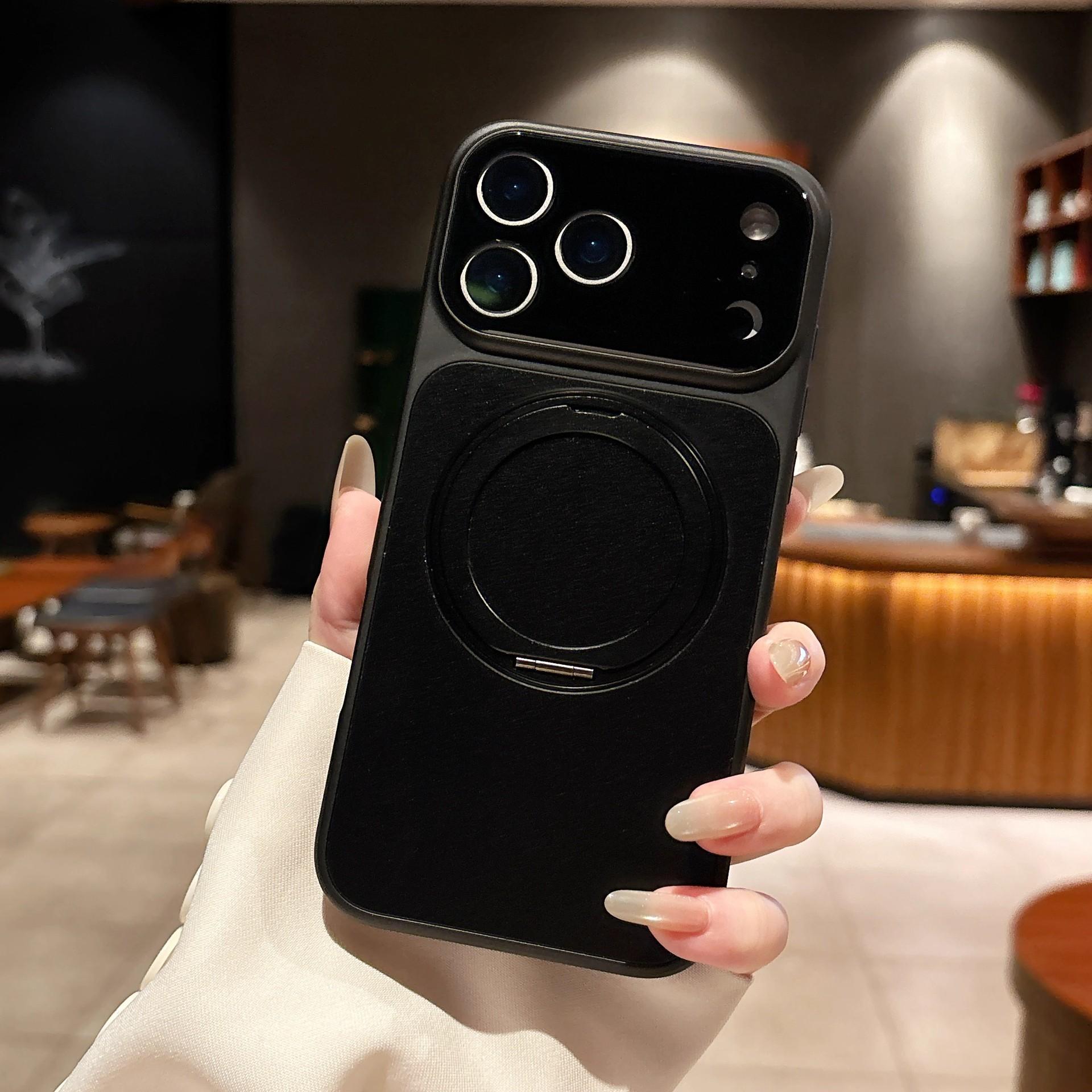 360 °   Rotating stand instantly transforms into 17, suitable for Apple 17 Pro Max phone case, iPhone 16 anti-drop protective cover