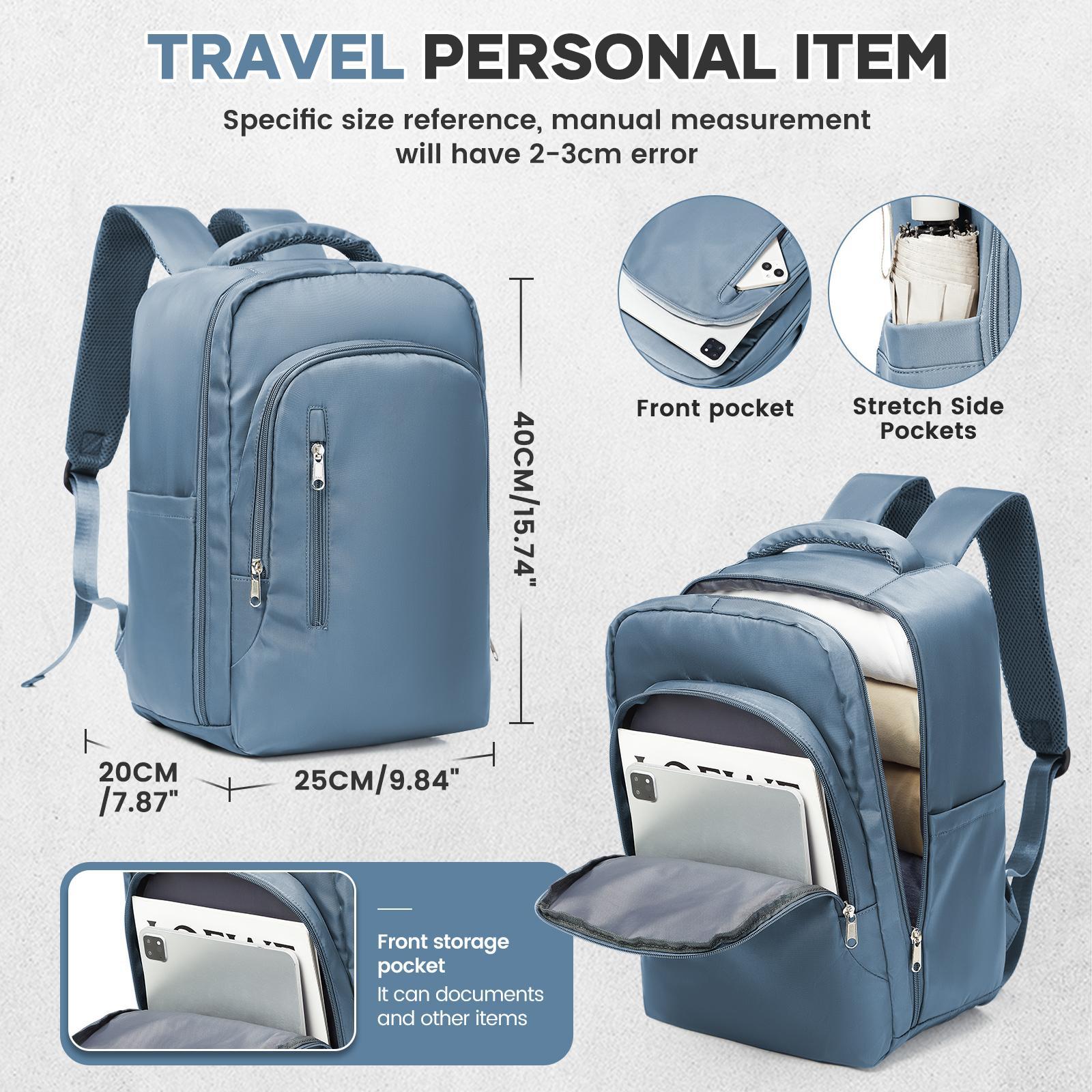 Travel Backpack for Women Men, Ryanair Backpack 40x20x25  Airplane Cabin Laptop Bag for Women Men,Hand Luggage Business Backpack