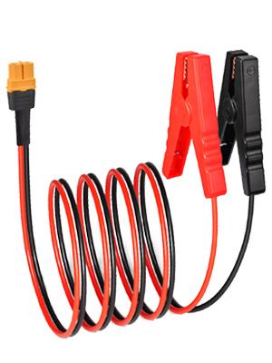 XT60 to Clips,12AWG XT60 Female Connector Quick Disconnect Cable Compatible for RC Battery Station Panel(5FT)