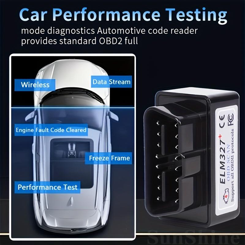 Wireless OBD2 Car Code Reader - Engine Fault Diagnostic Tool for iOS & Android