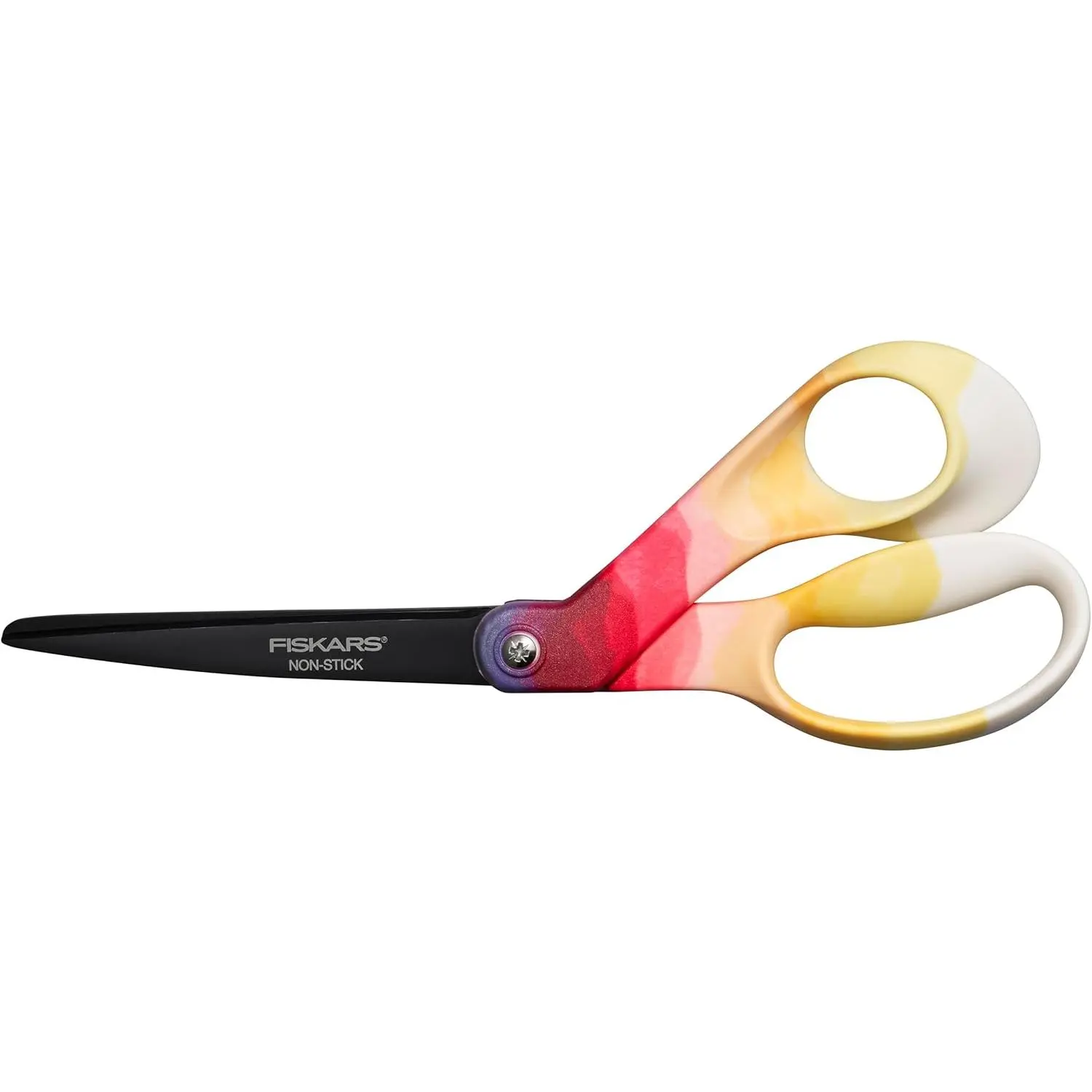 Fiskars Explore Scissors, Non-Stick Blades, Design Collection, Daybreak, 8 Inches
