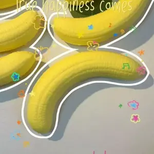 4 Realistic Bananas, Soft Slow Response Fake Bananas, Battery-Free Party Gift, Prank Toy, Non-Toxic, Safe, Banana Decor, Adult Use
