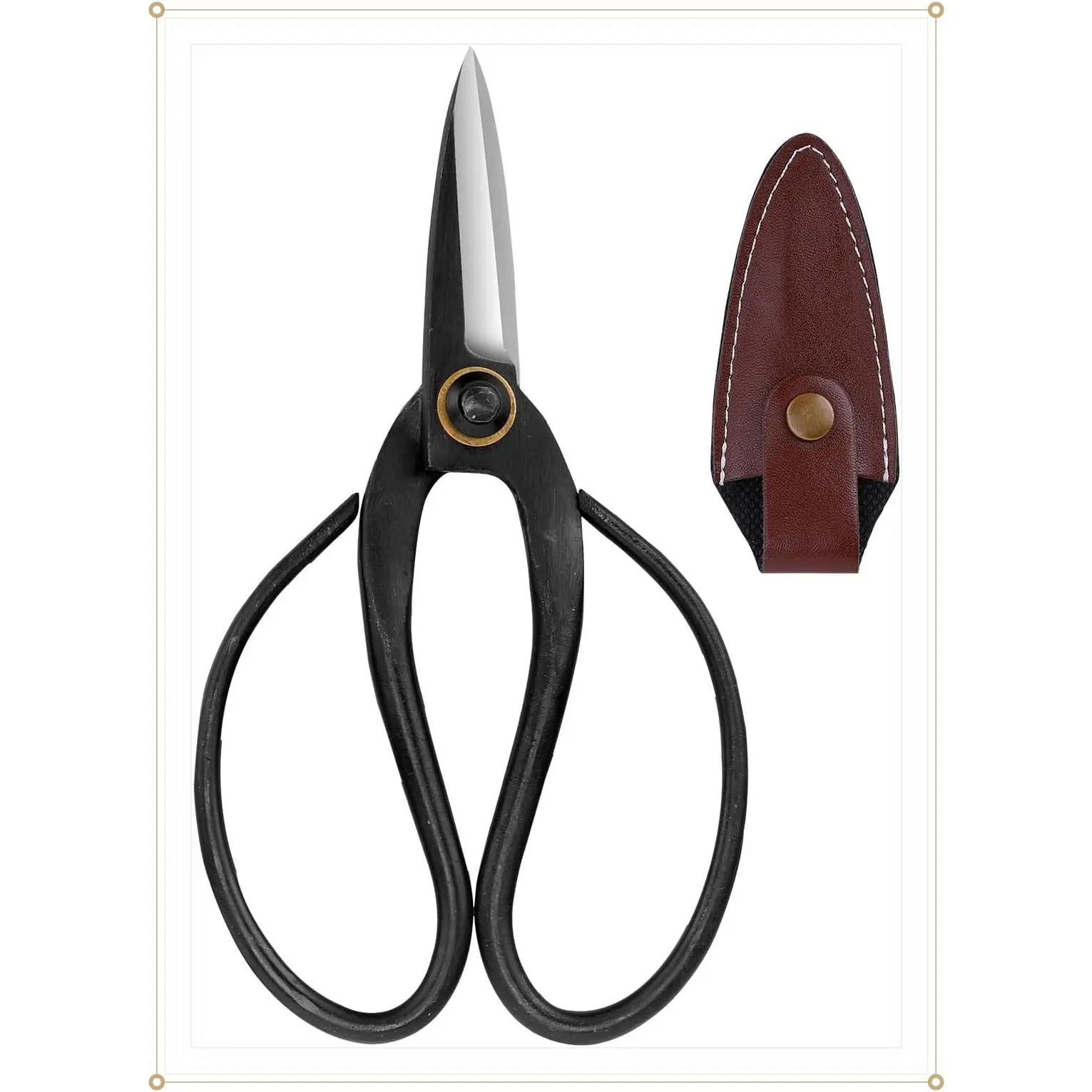 Japanese Bonsai Pruning Scissors and Gardening Shears for Bonsai TrimmingGift