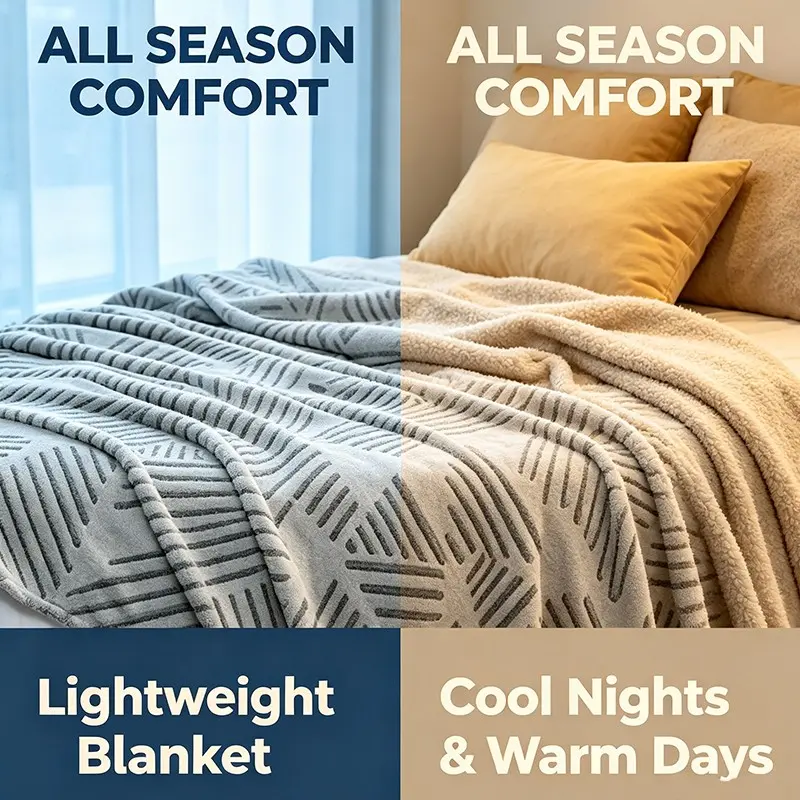 Thin Lightweight 3D Textured Throw Blanket, Breathable All Season Cooling Couch Bed Cover, Neutral Geometric Aesthetic Home Decor Blanket