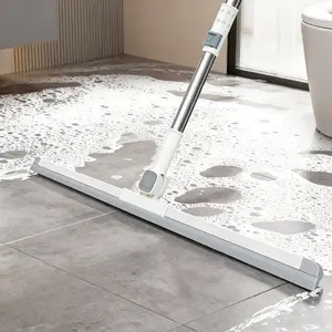 New Upgraded Silicone Magic Broom Household Squeegee Broom for Sweeping Water from Bathroom Floors and Shower Floors