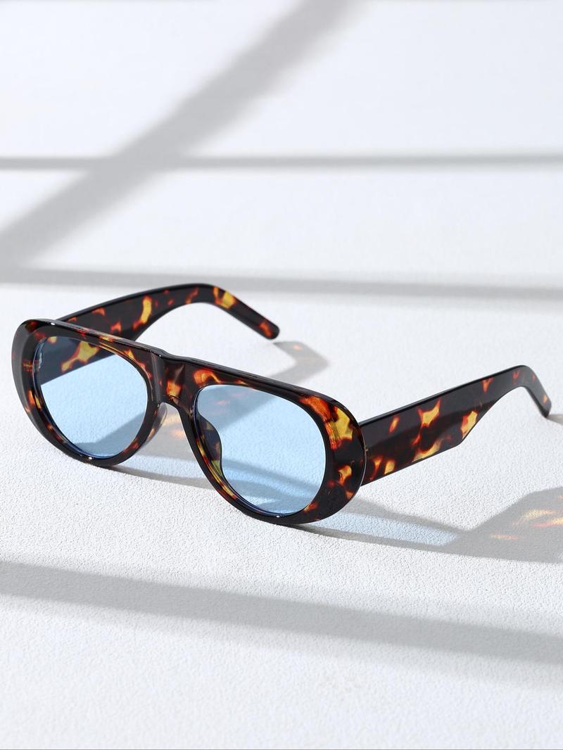 Unisex Vintage Style Sunglasses, Classic Shades, Summer Trendy Casual Sunglasses for Everyday Use, Fashion Sunglasses for Outdoor Activities