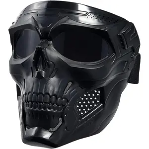 Full Face Mask Motorcycle Airsoft Tactical Paintball Mask for Men Women