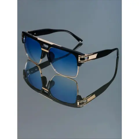Retro Square Frame Glasses for Women Men - Trendy Vintage Unisex Eyewear, Stylish Casual Daily Fashion Frames