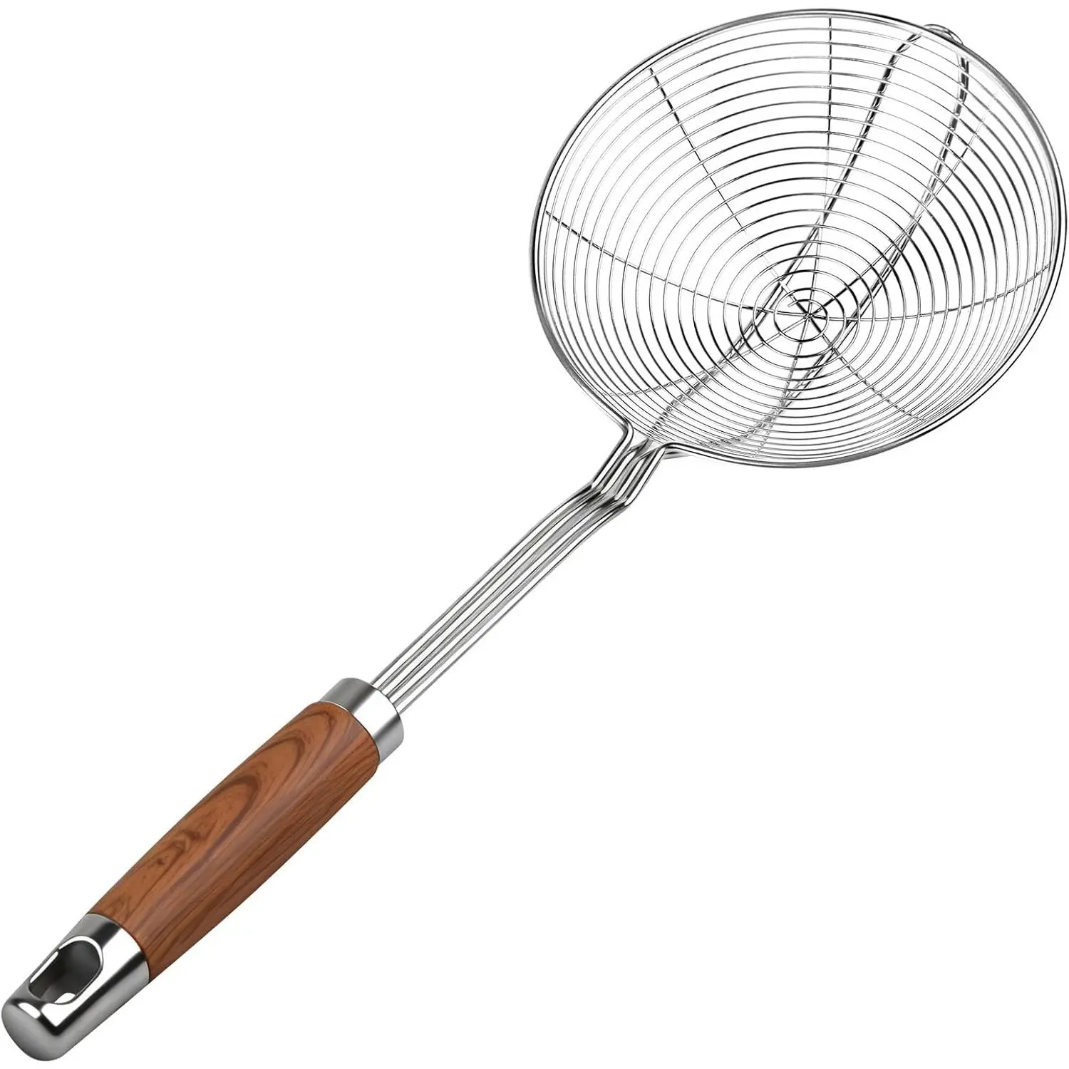5.3" Stainless Steel Spider Strainer for Frying & Pasta