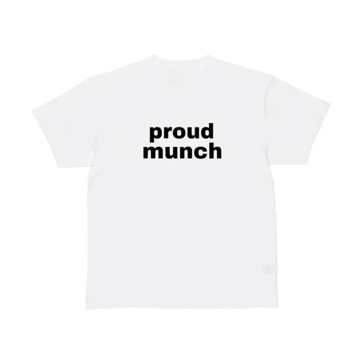 Men's Graphic T-Shirt, Soft Pure Cotton, Proud Muncher American Style Streetwear, Shortsleeve Crew Neck