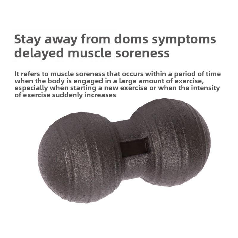 EPP Peanut Massage Ball for Shoulder & Neck Relaxation, Deep Tissue Muscle Relief, Fitness Myofascial Release & Plantar Meridian Massage Ball massage tool