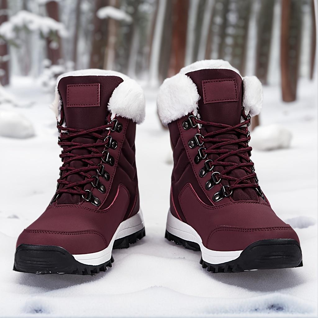 Thermal Lined Winter Hiking Shoes for Women Windproof Anti Slip Snow Boots Warm Outdoor Sports Shoes Casual Fall Winter Waterproof Boots Thermal Lined Winter Hiking Shoes for Women Windproof Anti Slip Snow Boots Warm Outdoor Sports Shoes Casual Fall Winter Waterproof Boots