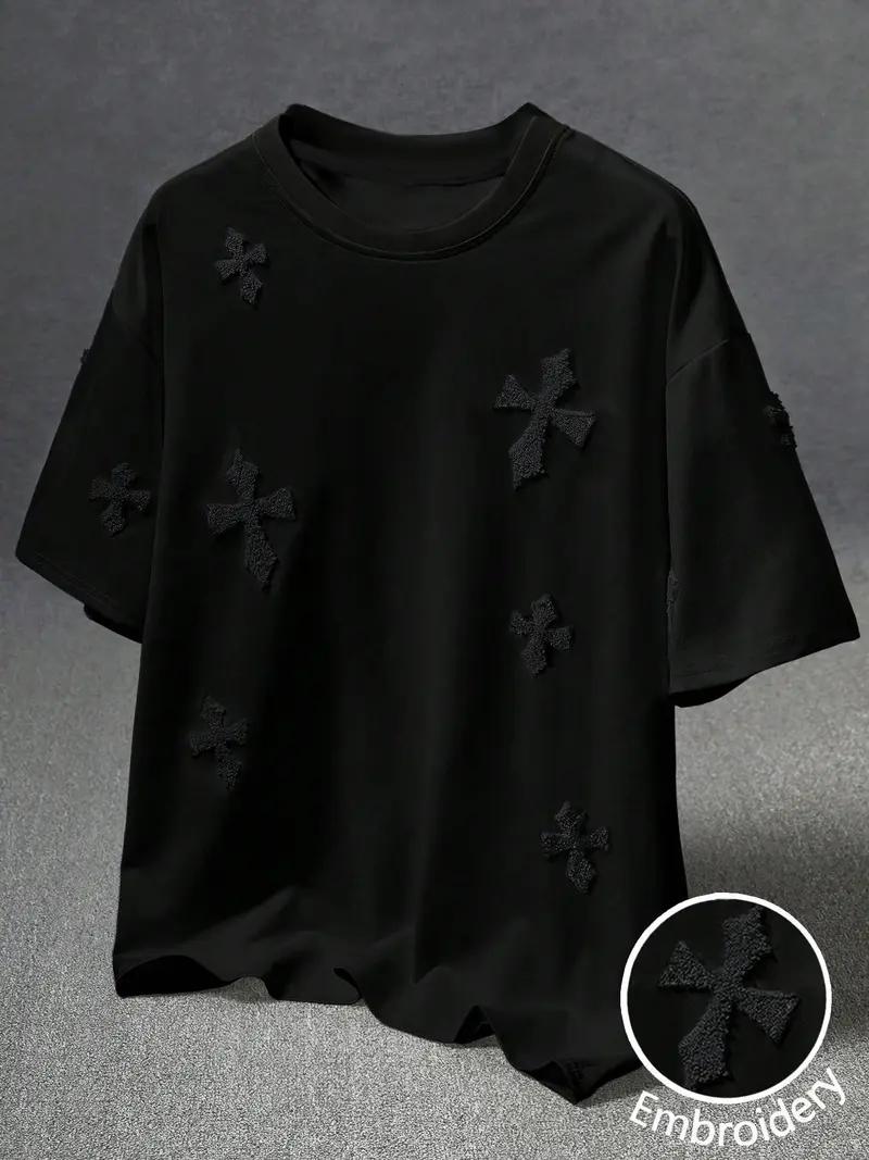 chrome hearts colorful cross t shirt - TikTok Shop