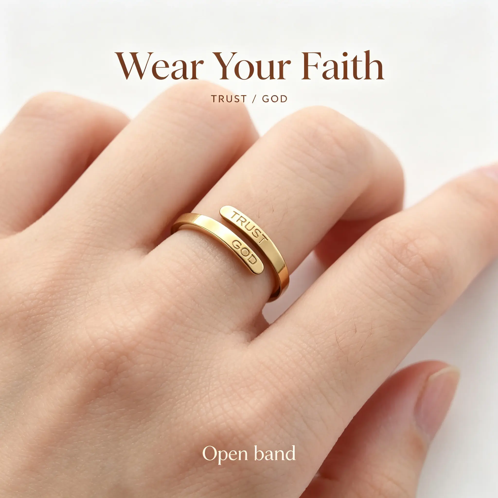 Letter Engraved Stainless Steel Ring, Personalized Metal Fashion Jewelry, Exquisite All Match Accessory For Daily Outfit Styling, Parties, Birthday Gifting And Wedding Promise Occasions