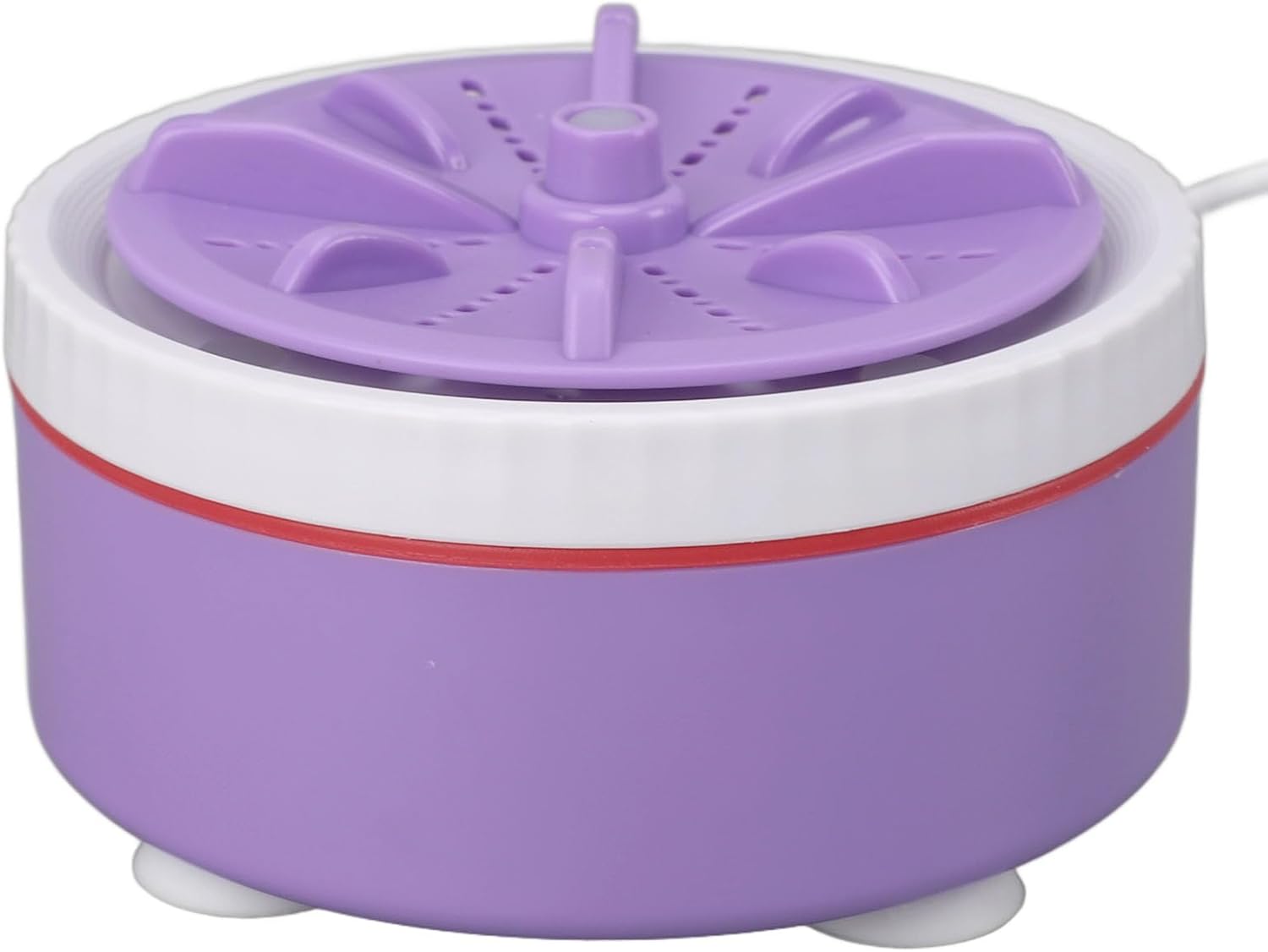 Portable Multifunction USB Powered Mini Dishwasher & Washing Machine with Adjustable Timer Purple