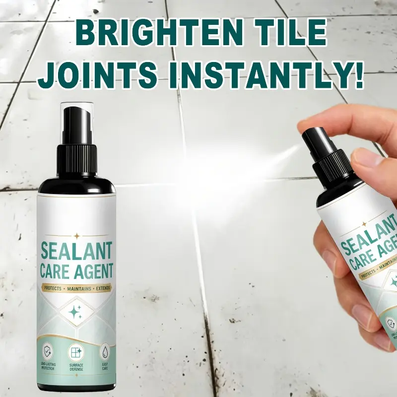 Ceramic tile grout spray, repairing discolored, yellowed, and uneven seam lines, suitable for kitchen countertops, bathroom walls, and floor tiles, easily revitalizing home spaces
