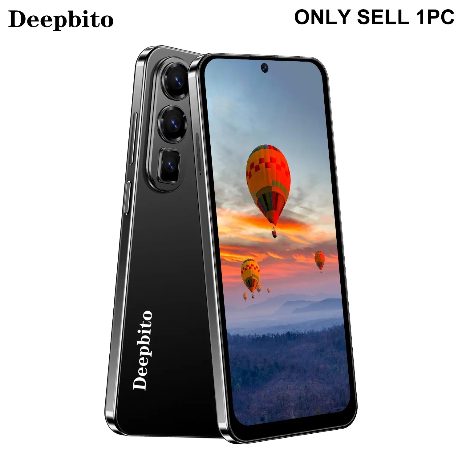 Deepbito-S26 Ultra 3GB+32GB smartphone 2MP+5MP 6.56-inch large screen facial recognition unlock 3500mAh dual card dual standby Android 10.0 smartphone suitable for students
