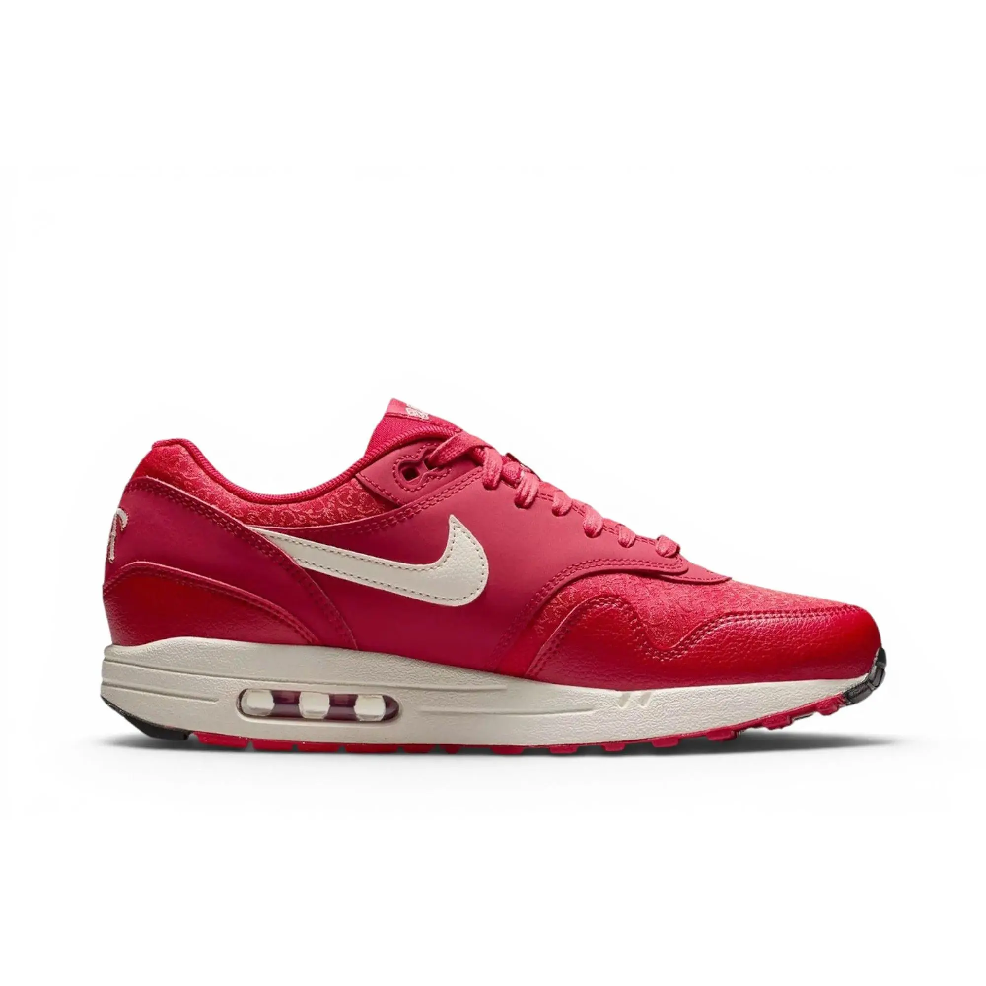 Nike Air Max 1 'City Connect Pack - Rangers' (Unisex) Gym Red/Natural-Sport Red running shoes IQ2946 600
