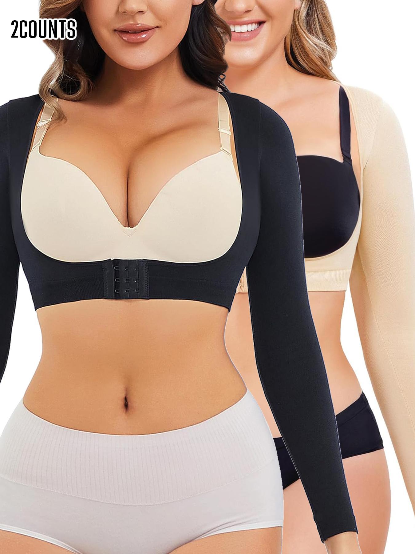 Women's Solid U-shaped Push Up  Shapewear Crop Top, Breathable Comfortable Shaper, Tummy Control Shapewear for Daily Wear, Shapewear Abdominal, Firm Tummy Control, Abdomen Shapewear