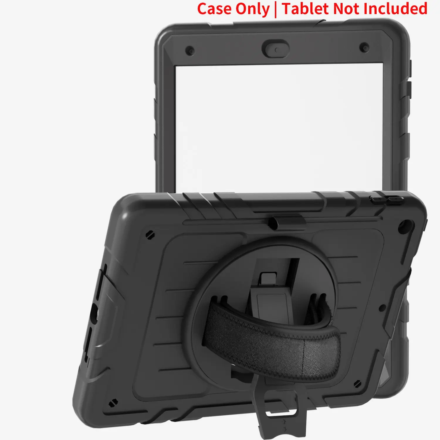 iPad Case for 7th, 8th, 9th Gen & 10.2 Inch, Shockproof Anti-Drop, 360° Foldable Stand, Pen Slot, Tablet Protector, Tablet Casing