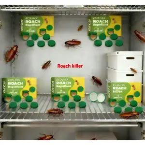 Roach Repellent, Cockroach baitDomestic Dormitory Kitchen Powerful Cleaning Cockroach Exterminator Cockroach Gel Bait Pest Control Kit Rodent Repellent Pouches for Indoor & OutdoorPet friendly cockroach bait station