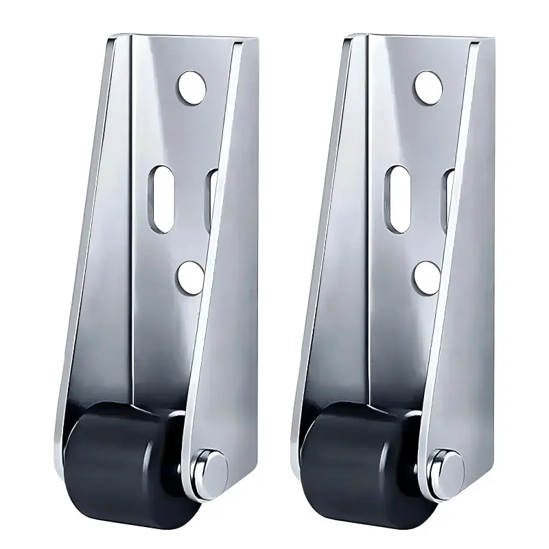 [2pcs] Universal Sliding Door Guide Wheels, Prevents Door Sagging, Bottom Support Wheel, Translation Door Roller, Easy Installation