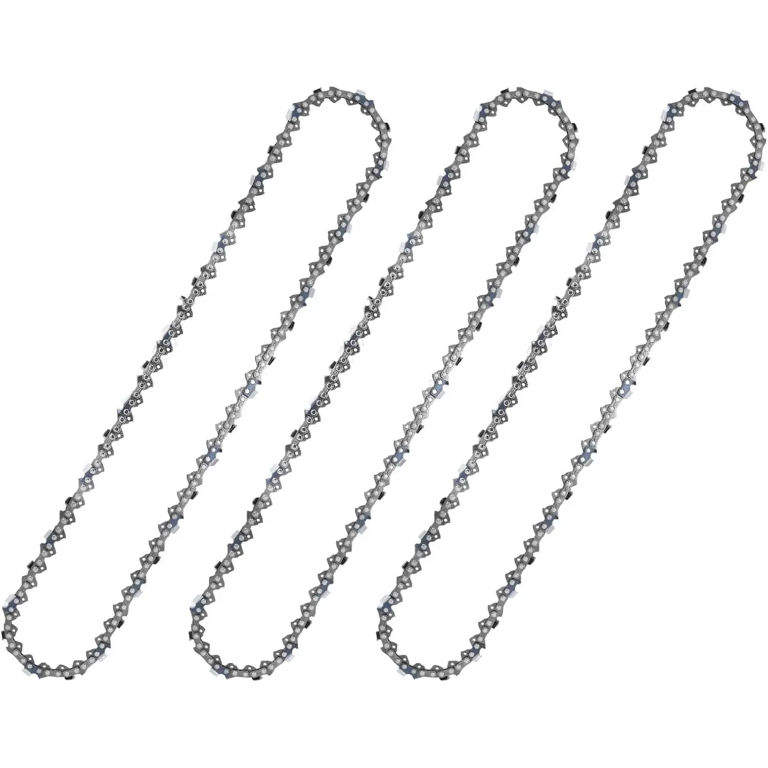3-Pack 20 Inch  Chain, 325" Pitch .058" Gauge 76 Drive Links for Supmix 62cc, WEMARS ‎6220G, NEOTEC NCS6200, Blue Max 53543, 52209, 8901, 8902 and  (3)