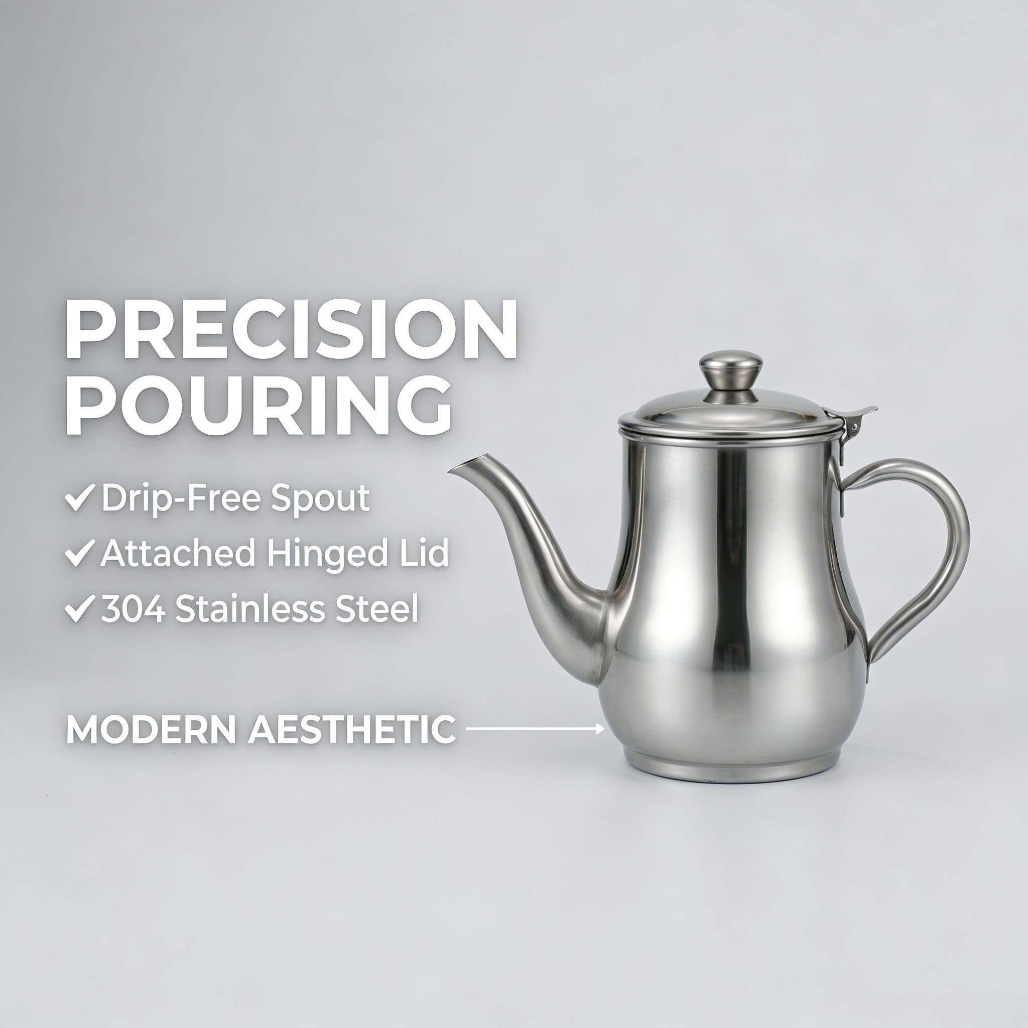 24oz & 32oz stainless steel oil storage pots come with filters, serving as multi-purpose oil separators. Non-stick and easy to clean, ideal for storing frying oil and cooking grease.