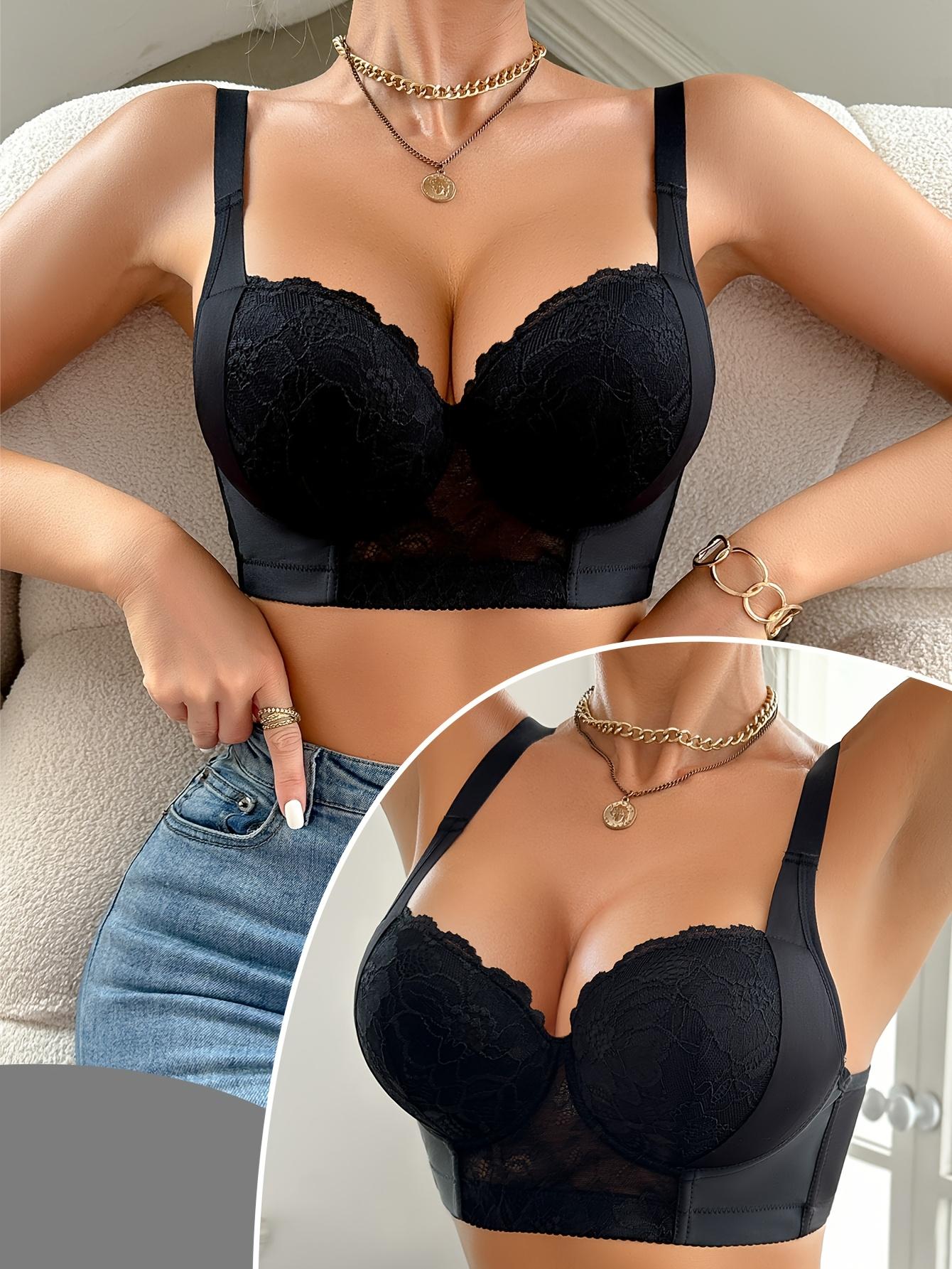 Lace Lingerie Women's Sexy Push-Up Anti-Sagging Comfortable Bra
