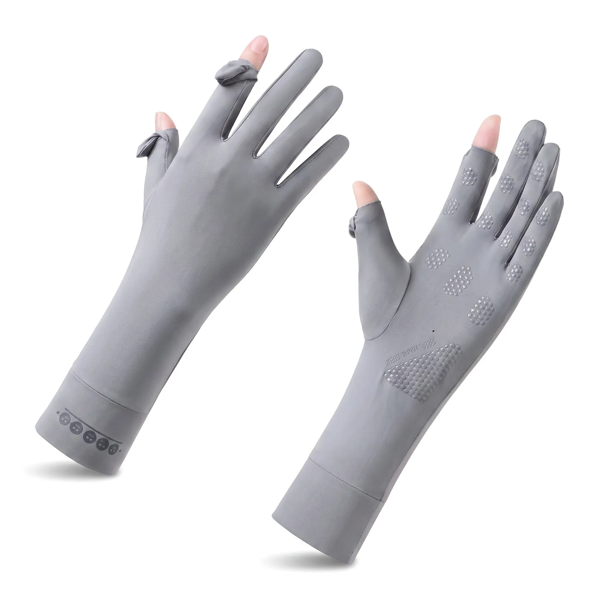 Stay Cool Drive Safe Touchscreen Sun Gloves For Women UV Protection Ice Silk Breathable Anti Slip Extended Wrist Summer Cycling Essential Cozy Fit