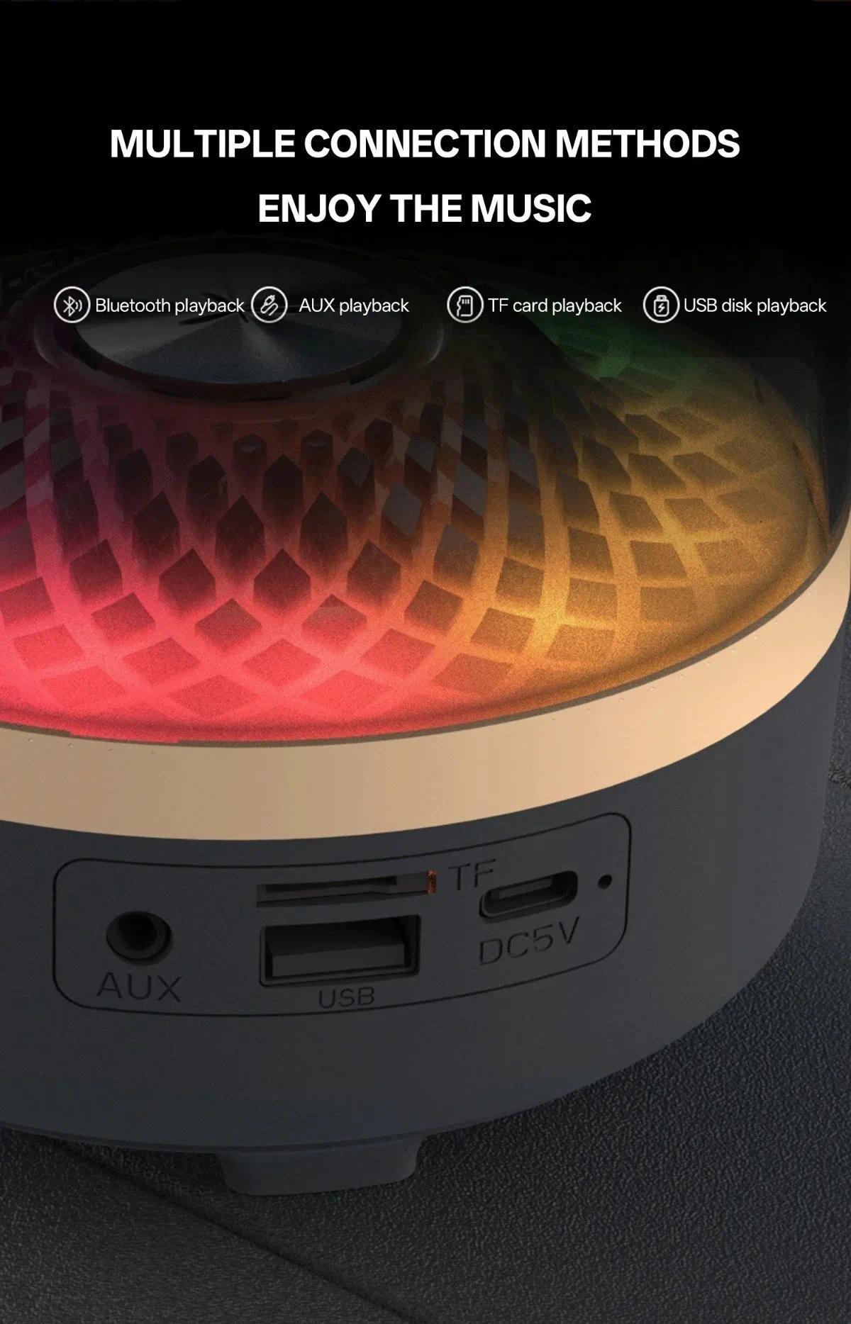 Bluetooth Soundbar With Breathing Lamp Subwoofer Hi-Fi Stereo Sound For Gaming Room Home Theater Decoration  tiktok made me buy it