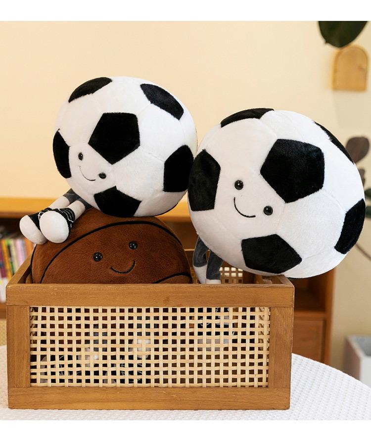 11.76inch Football Plush Toys Soft Stuffed Sports Plush Balls Cute Fun American Soccer Doll Toys with feet Creative Football Spherical Decor Throw Pillow for Christmas Kids Gift (Football) 11.76inch Football Plush Toys Soft Stuffed Sports Plush Balls Cute Fun American Soccer Doll Toys with feet Creative Football Spherical Decor Throw Pillow for Christmas Kids Gift (Football)