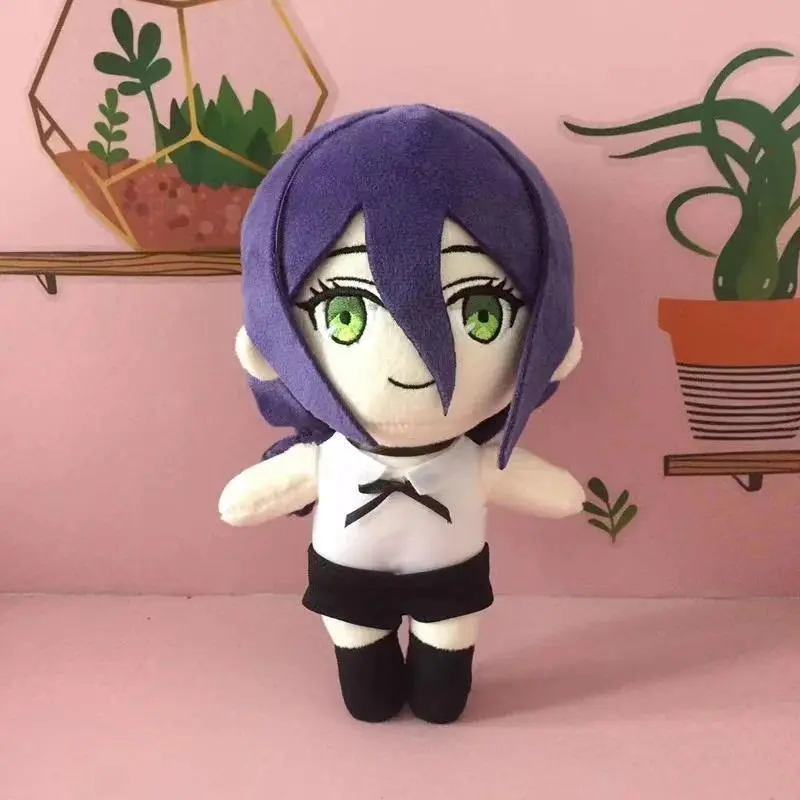 2026 Anime Chainsaw Man Reze Cosplay Plush  Toy 20cm Cute Soft Stuffed Pillow Birthday Gift