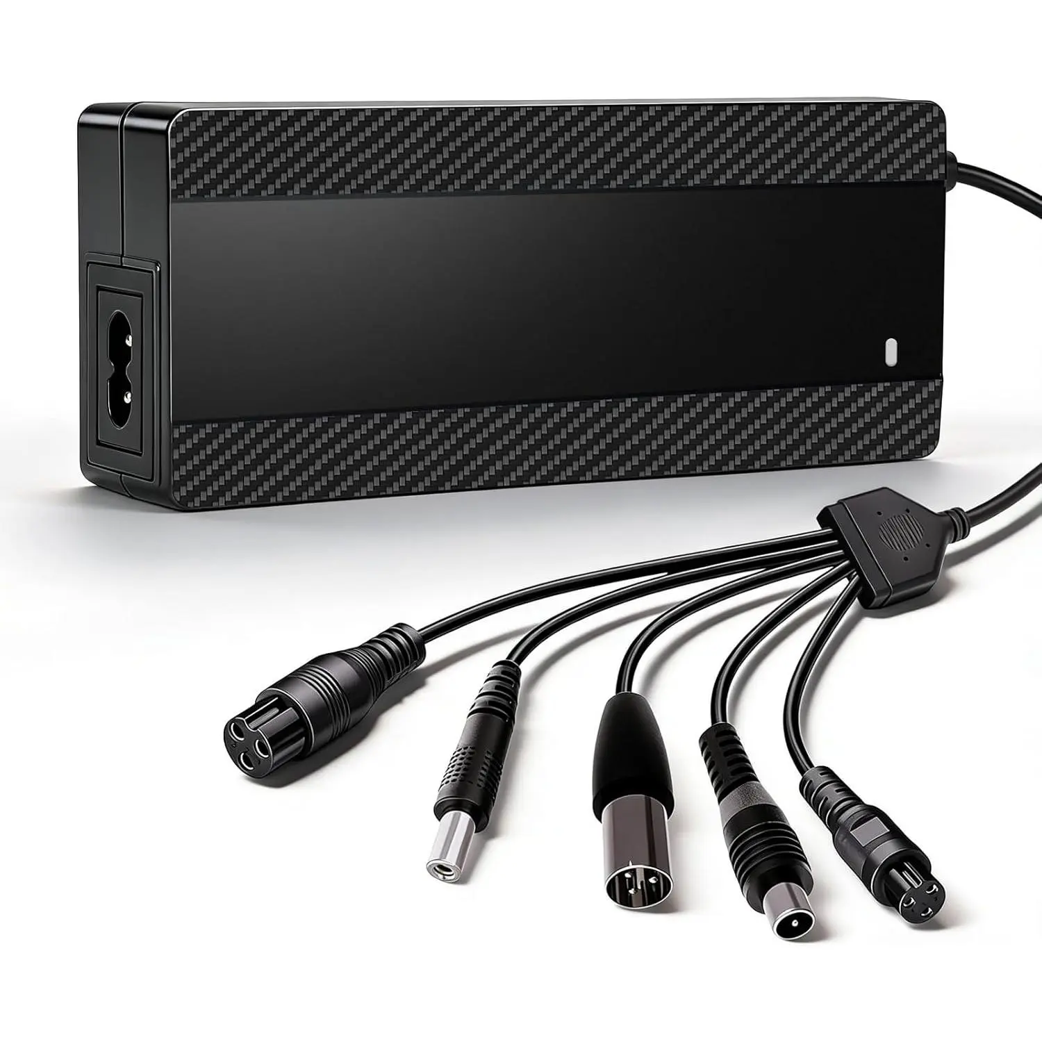 29.4V 2A Electric Scooter Charger for 24V Lithium Battery, 5-in-1 Plug Smart Charger Compatible with Gotrax, Jetson, Razor, Swagtron, Bird, Segway