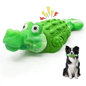 Tough Dog Toys for Large Dogs, Indestructible Dog Toy for Aggressive Chewers with Squeaky, Durable Chew Toys to Keep Them Busy for Medium and Large Breeds, Interactive Heavy Duty Bones