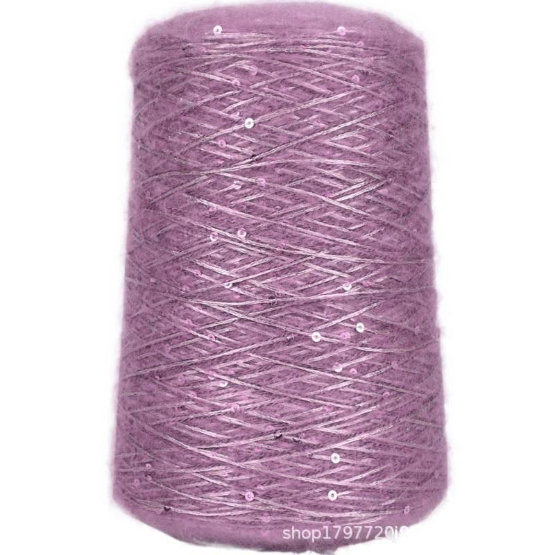 Mohair yarn, fine sequin yarn, glitter thread, hand-knitting yarn, yarn ball Mohair yarn, fine sequin yarn, glitter thread, hand-knitting yarn, yarn ball