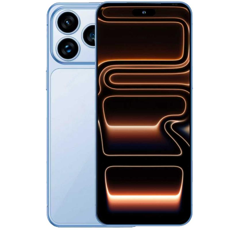 17promax Andirond phones A17 PRO MAX Android Smartphone, 6.9 Inch Dual 8MP+20MP Cameras, Long-Lasting 4400mAh Battery, Fast Charging, OTG Function, Facial Recognition Unlocking, 8GB RAM +128GB ROM, 4G Network, Unlock Cellphone smart phone b