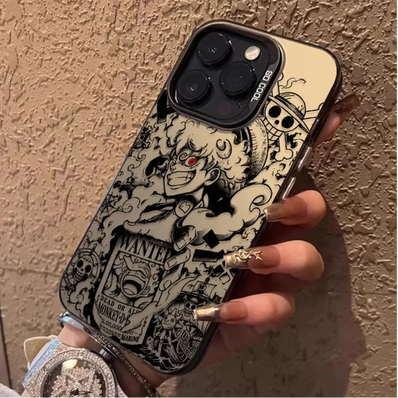Anime O-ne P-iece Ace Sabo ART LINE Soft TPU Phone Case Cover Fit for iPhone 17 16 15 14 13 12 11 Pro ProMax Plus Air Shockproof Protective Back Cover