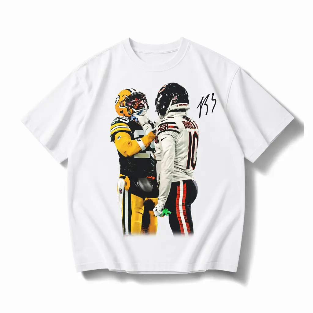 Graphic T-Shirt Adult And Youth LUTHER BURDEN III "CHOKE" Tee Chicago Football Sports Shirt Unisex Y2K Cotton Streetwear Oversized Fan Apparel Short Sleeve Crewneck Casual Game Day Tee Men Women