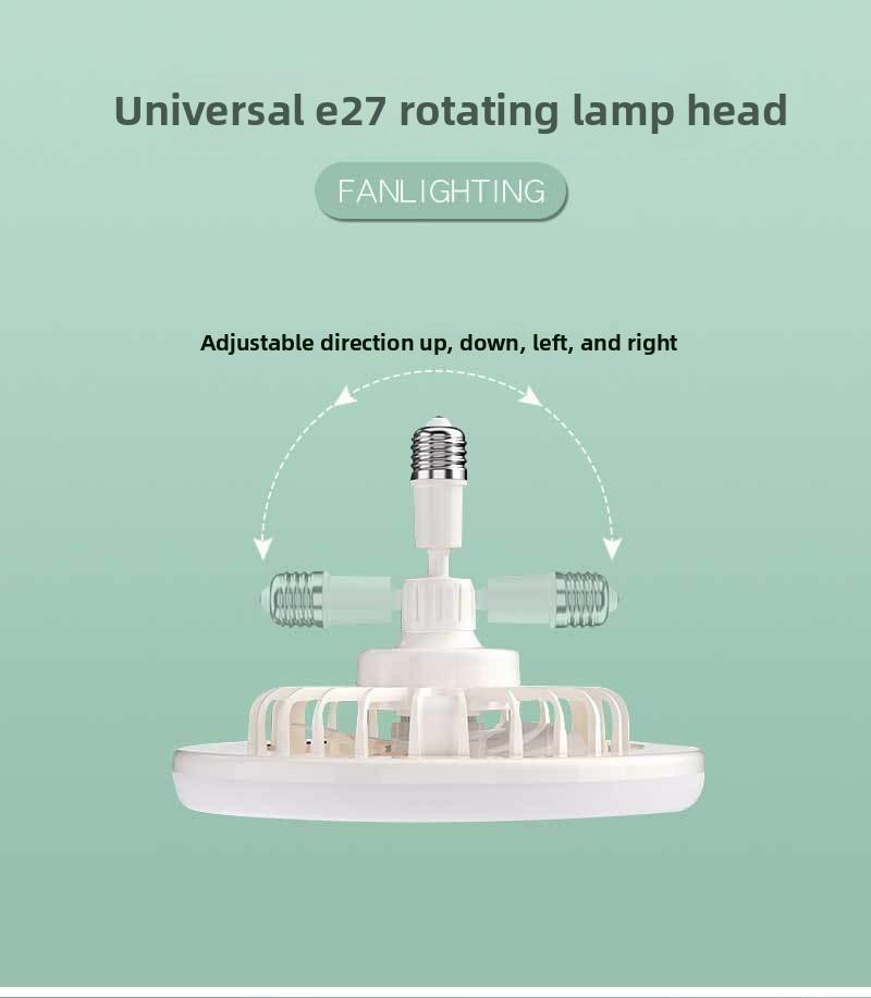 LED Aromatherapy Crystal Fan Light E27 Screw Base Dimmable Plastic Small Integrated Universal Head Fan Lamp for Ceiling LED Aromatherapy Crystal Fan Light E27 Screw Base Dimmable Plastic Small Integrated Universal Head Fan Lamp for Ceiling
