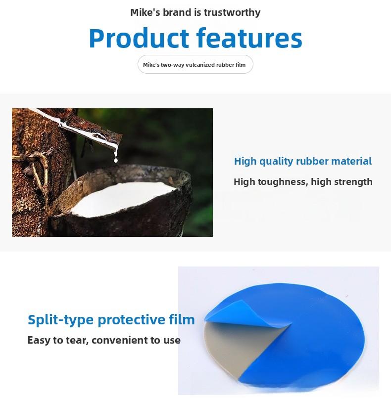 Two-Way Vulcanizing Tire Repair Patches Glue Kit for Car Motorcycle Vacuum & Inner Tube Cold Patching Fixing Two-Way Vulcanizing Tire Repair Patches Glue Kit for Car Motorcycle Vacuum & Inner Tube Cold Patching Fixing