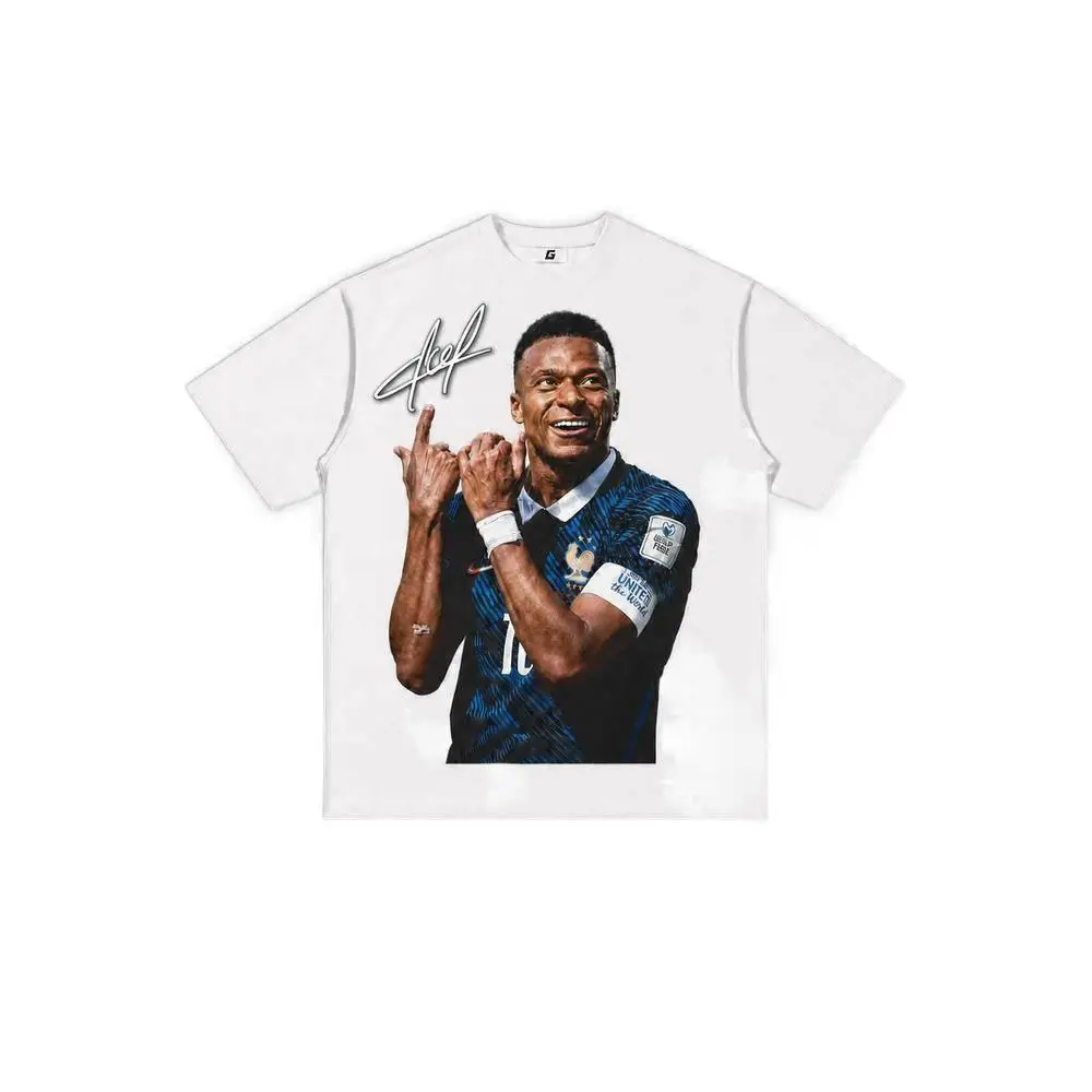 KYLIAN MBAPPE "UNREAL" TEE, M3P Football Legend Tee, Soccer Fan Shirt, World Champion Supporter Apparel, Game Day Outfit, Gift For Football Fans, Football Fashion, T-Shirt Tee
