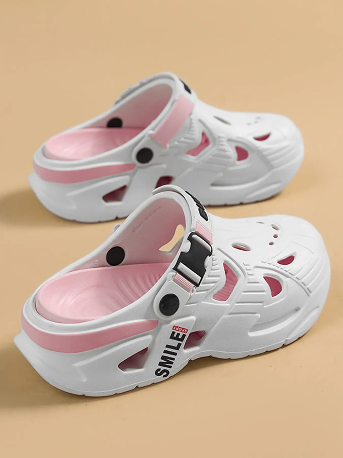 Anti-Slip Shock-Absorbing Platform Clogs |  Breathable Slip-On Sandals | Indoor/Outdoor Versatile Footwear Women