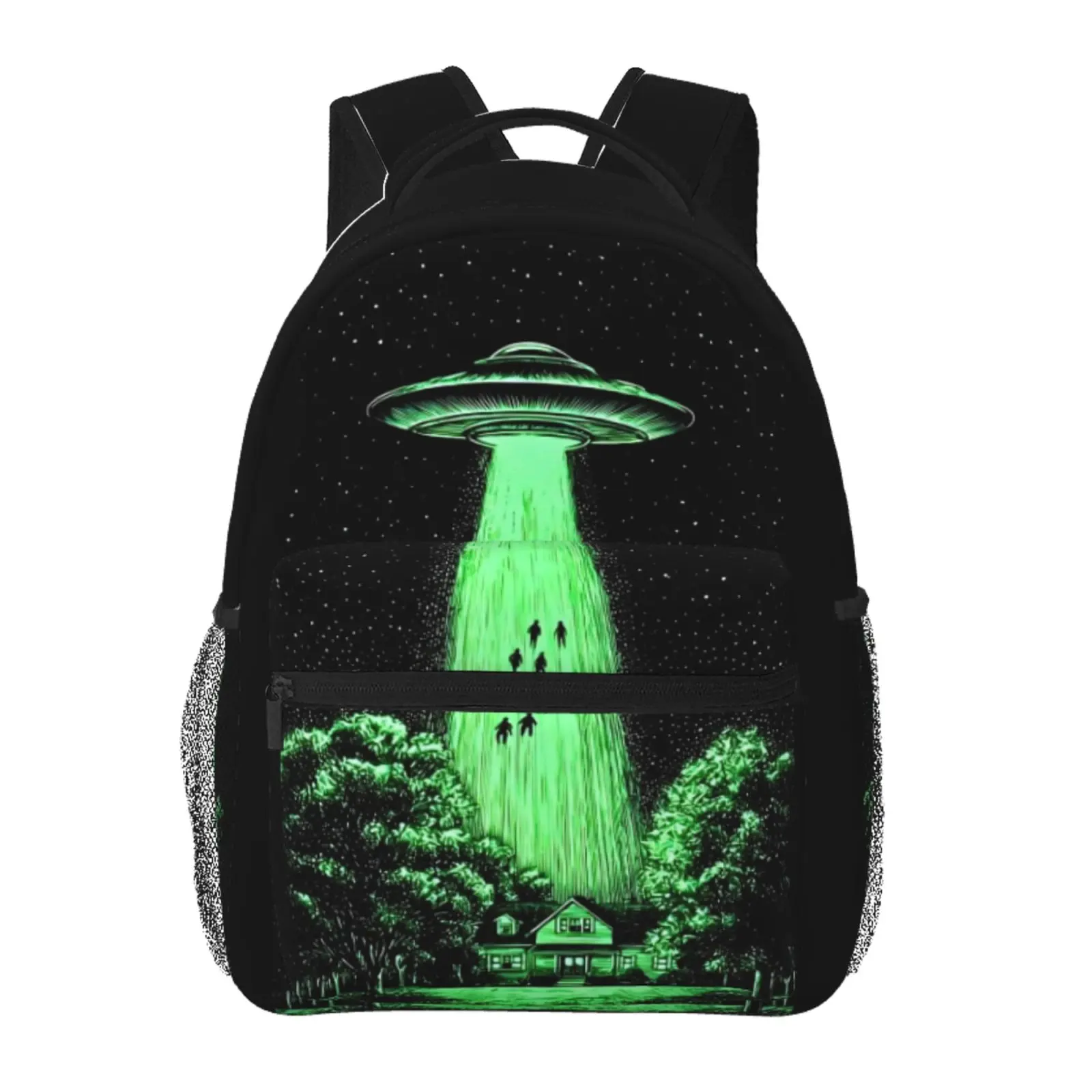 Anime alien4 Printed Backpack, Cute School bag for Girls Boys Teens, Cartoon Backpacks Kawaii Kids Lightweight backpack with adjustable straps Bookbag, Travel, School, College, Work, Backpack, Daily Use