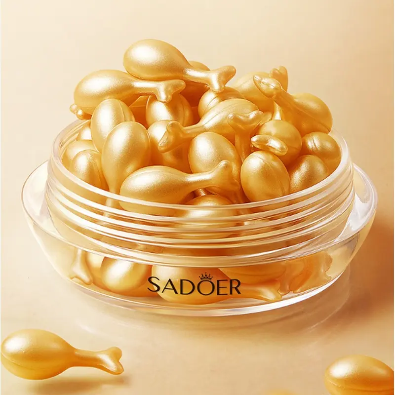 Portable Snail Facial Essence Serums Capsules 30pcs Moisturizing Smoothing Skin Repair Lotion Gift For Women Daily Skincare