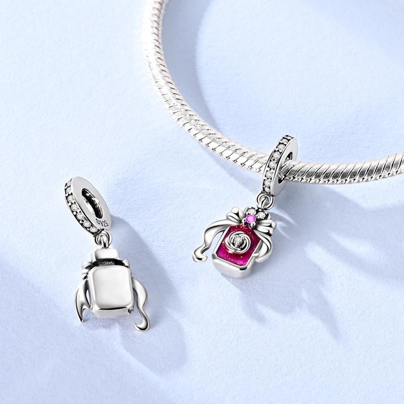 Pink series Charms Plata De Ley 925 Original Heart Pet Cat Dog Bow Handbag luggage Charm Beads Fits Bracelet DIY Jewelry Making Pink series Charms Plata De Ley 925 Original Heart Pet Cat Dog Bow Handbag luggage Charm Beads Fits Bracelet DIY Jewelry Making